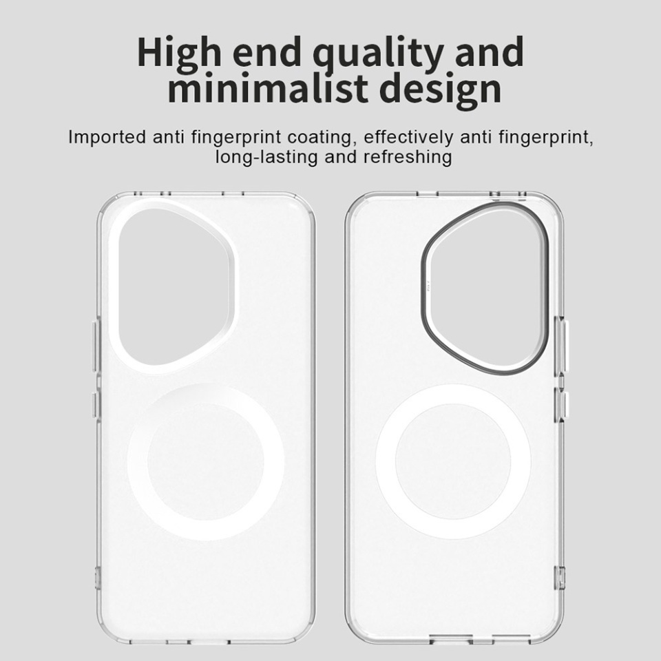 Husa pentru Honor 400 Pro, SKYDDAR INOVATION, CandyCase, Magsafe, set cu sticker, Alb - 2 | YEO