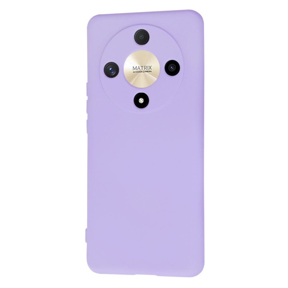Husa pentru Honor Magic6 Lite din Silicon Catifelat, Protectie Premium, Skyddar SoftElegance - Violet - 2 | YEO