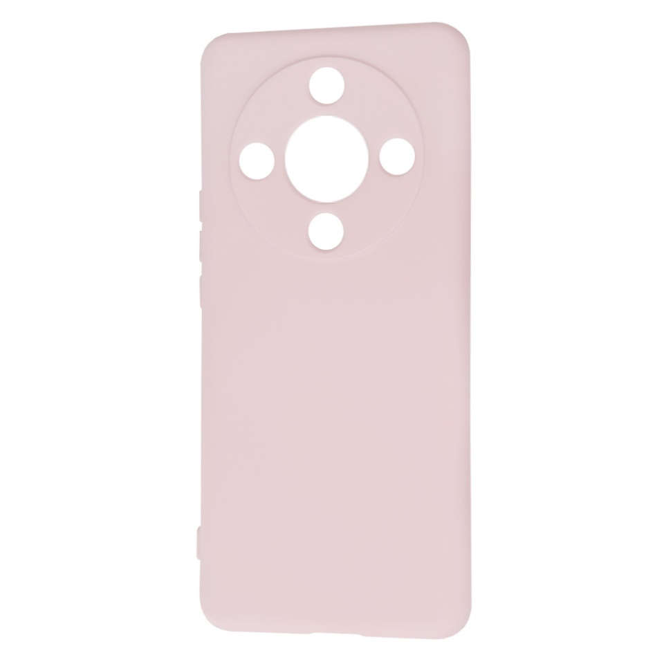 Husa pentru Honor Magic6 Lite, SKYDDAR INNOVATION, din Silicon Catifelat, SoftElegance, set cu sticker, Roz pudra - 3 | YEO
