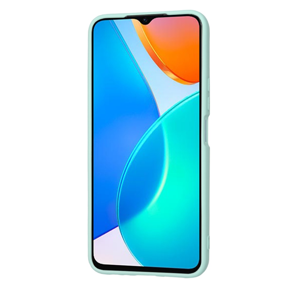 Husa pentru Honor X6 / X8 5G / 70 Lite din Silicon Catifelat, Protectie Premium, Skyddar SoftElegance - Turcoaz - 1 | YEO