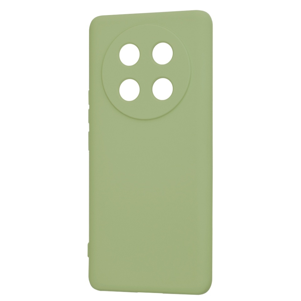 Husa pentru Honor X9c / Magic7 Lite, SKYDDAR INNOVATION, din Silicon Catifelat, SoftElegance, set cu sticker, Verde - 3 | YEO