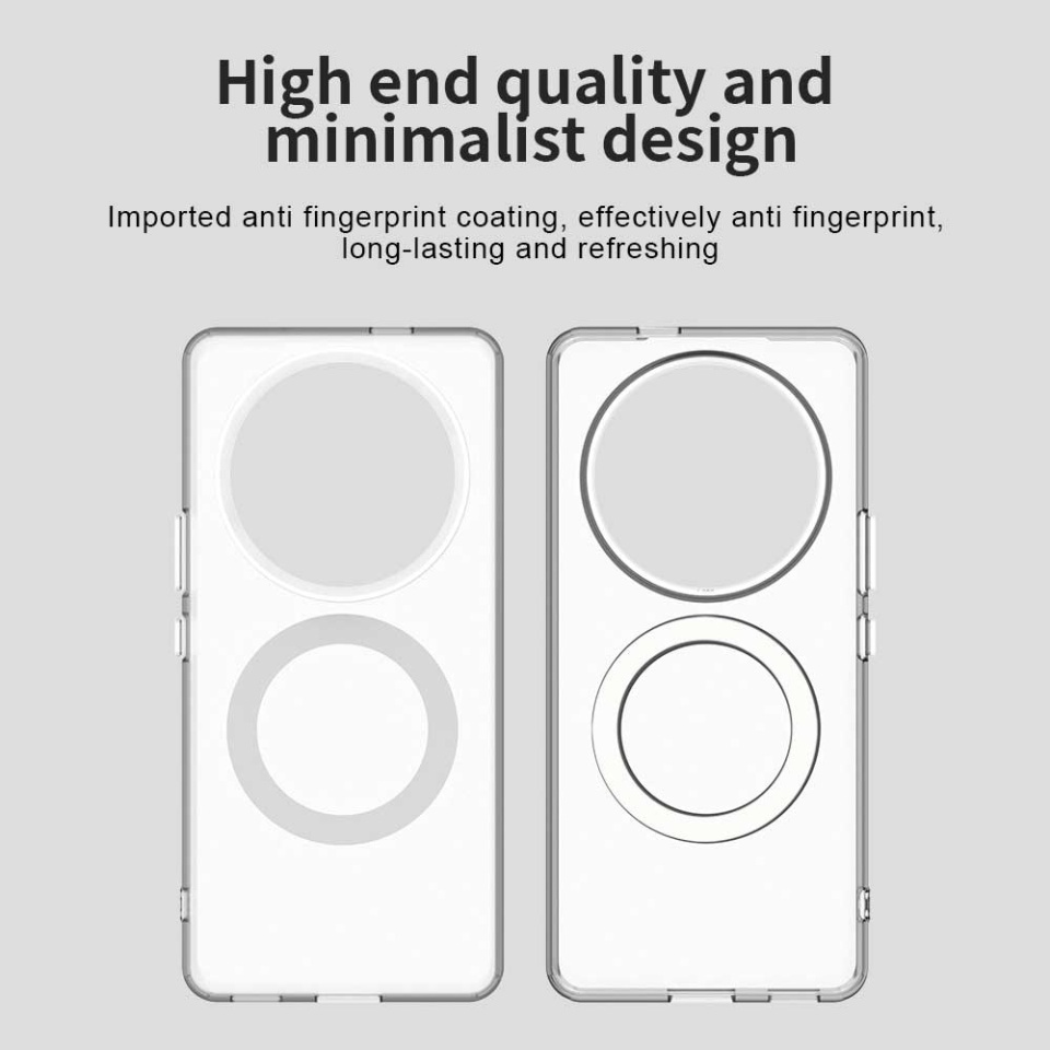 Husa pentru Honor X9c / Magic7 Lite, SKYDDAR INOVATION, CandyCase, Magsafe, set cu sticker, Alb - 2 | YEO