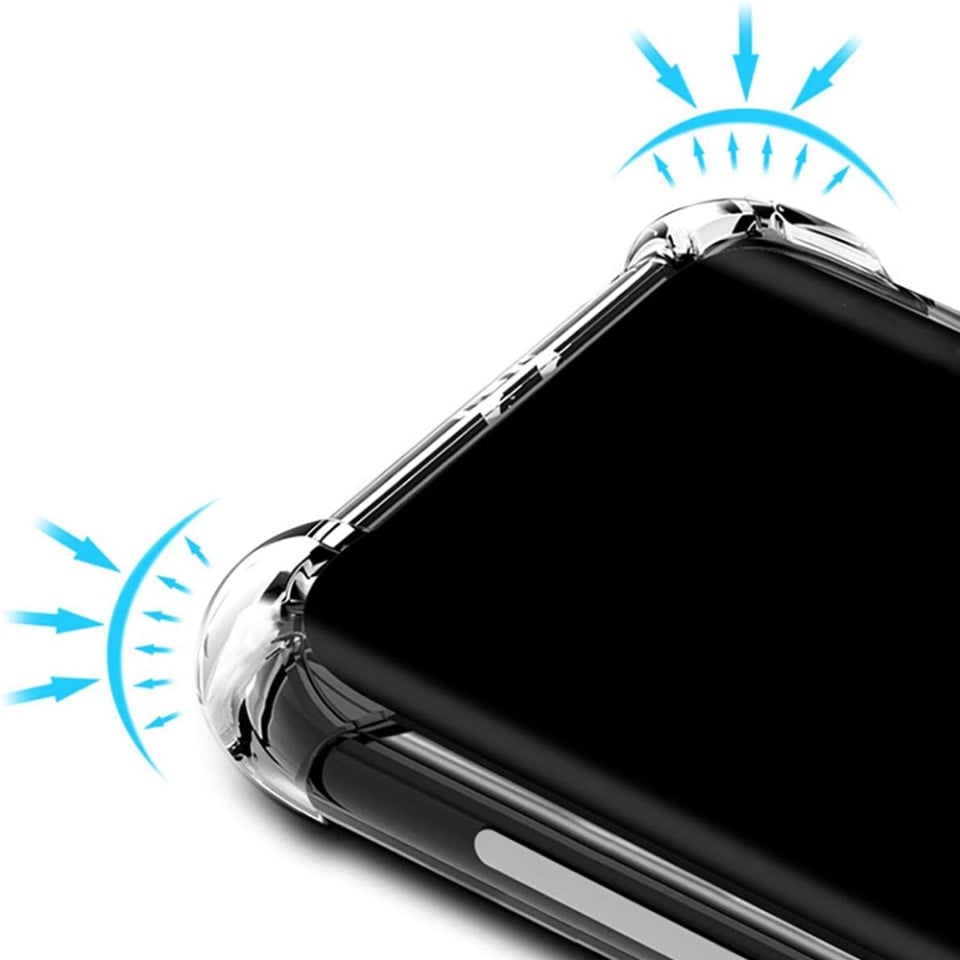 Husa pentru Huawei Mate 20 Pro , SKYDDAR INNOVATION, Shockproof Clear din Silicon Slim, Transparenta, set cu sticker - 1 | YEO