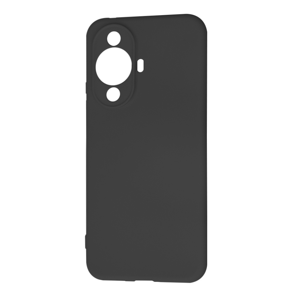 Husa pentru Huawei nova 11 / nova 12s din Silicon Catifelat, Protectie Premium, Skyddar SoftElegance - Negru - 1 | YEO