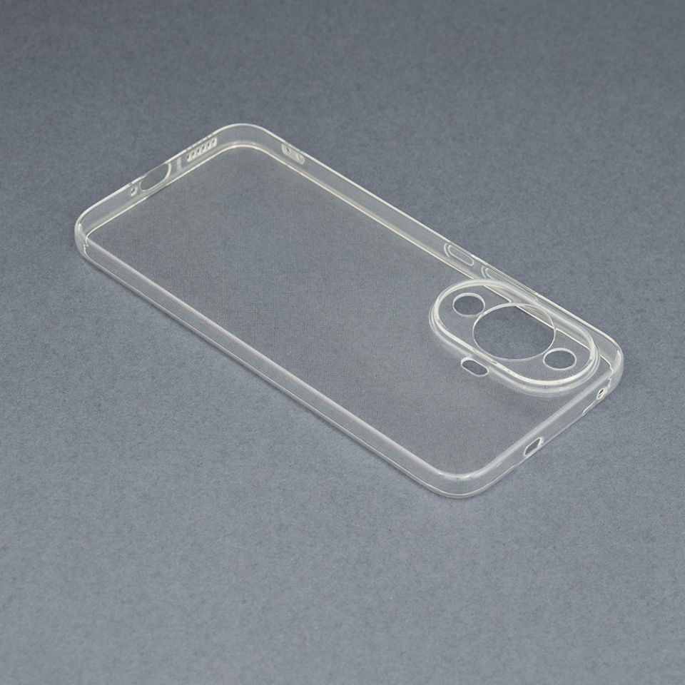 Husa pentru Huawei nova 11 / nova 12s, SKYDDAR INNOVATION, ClearGuard, din silicon transparent, set cu sticker, Transparenta - 2 | YEO