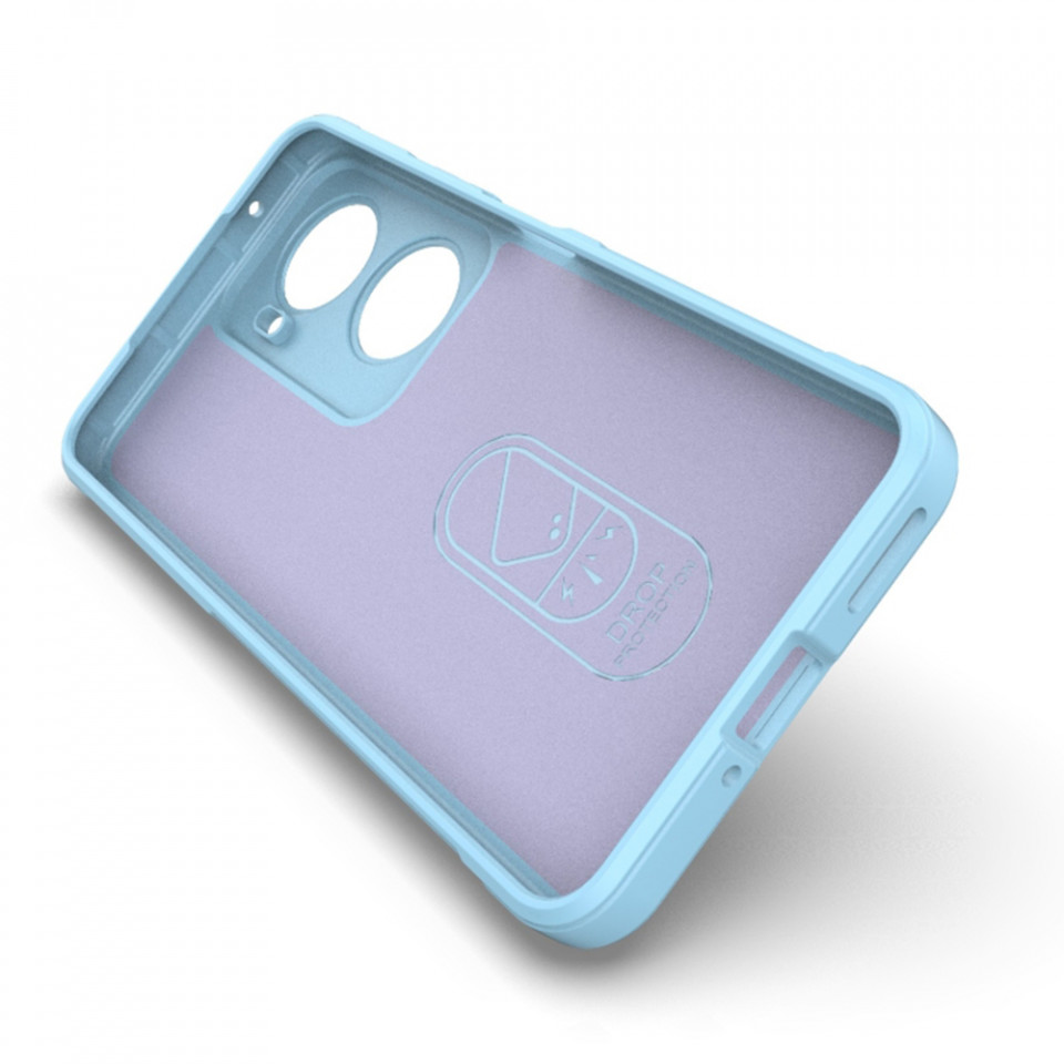 Husa pentru Huawei nova 11 SE / nova 12 SE eleganta, din silicon mat, SKDR Vogue - Bleu - 3 | YEO