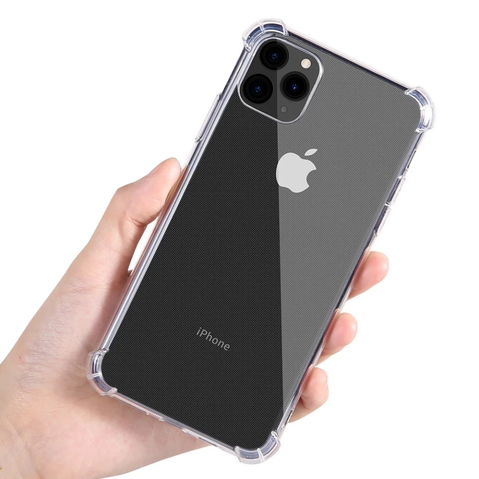 Husa pentru iPhone 13 Pro , SKYDDAR INNOVATION, Shockproof Clear din Silicon Slim, Transparenta, set cu sticker - 2 | YEO