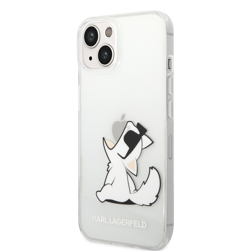 Husa pentru iPhone 14 Plus / 15 Plus, Hardcase Transparent, Karl Lagerfeld, Transparenta - 3 | YEO
