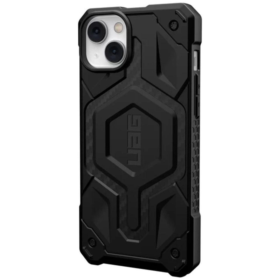 Husa pentru iPhone 14 Plus, Monarch Pro MagSafe, UAG - Carbon Fiber - 1 | YEO