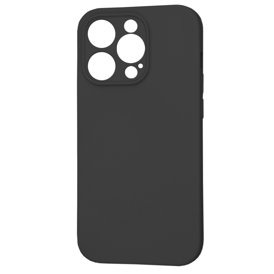 Husa pentru iPhone 14 Pro din Silicon Catifelat, Protectie Premium, Skyddar SoftElegance MagSafe - Negru - 1 | YEO