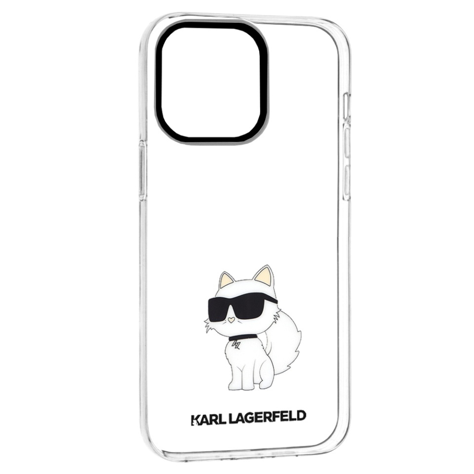 Husa pentru iPhone 14 Pro Max, Hardcase Transparent, Karl Lagerfeld, Transparenta - 1 | YEO