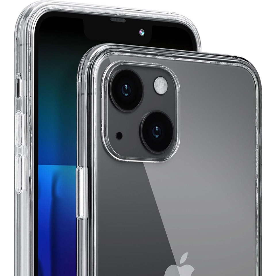 Husa pentru iPhone 15, din silicon, 3mk Clear Case, Transparent - 1 | YEO