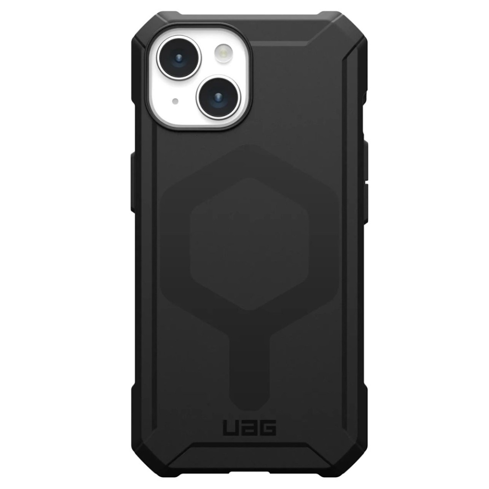Husa pentru iPhone 15, Essential Armor MagSafe, UAG - Negru - 3 | YEO