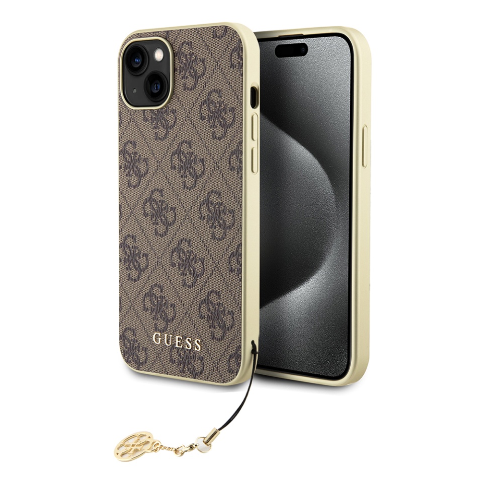 Husa pentru iPhone 15 Plus Hardcase 4G Charm, Guess - [Culoare necunoscută]