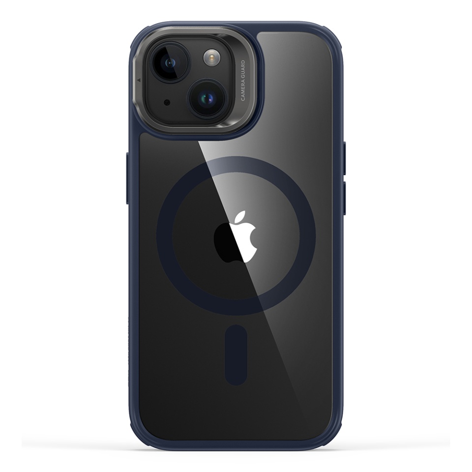 Husa pentru iPhone 15 Plus, slim MagSafe, Classic Hybrid HaloLock Kickstand ESR - Albastru - 3 | YEO