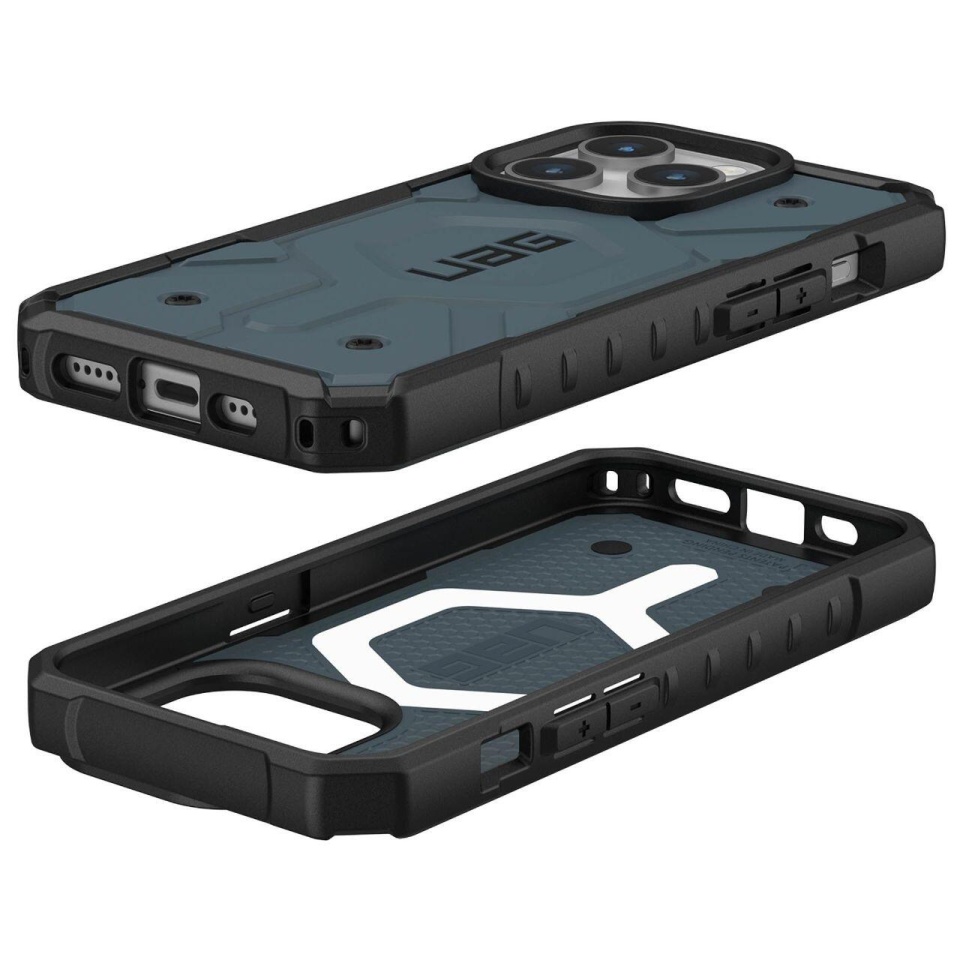 Husa pentru iPhone 15 Pro Max, Pathfinder MagSafe, UAG - Albastru - 2 | YEO