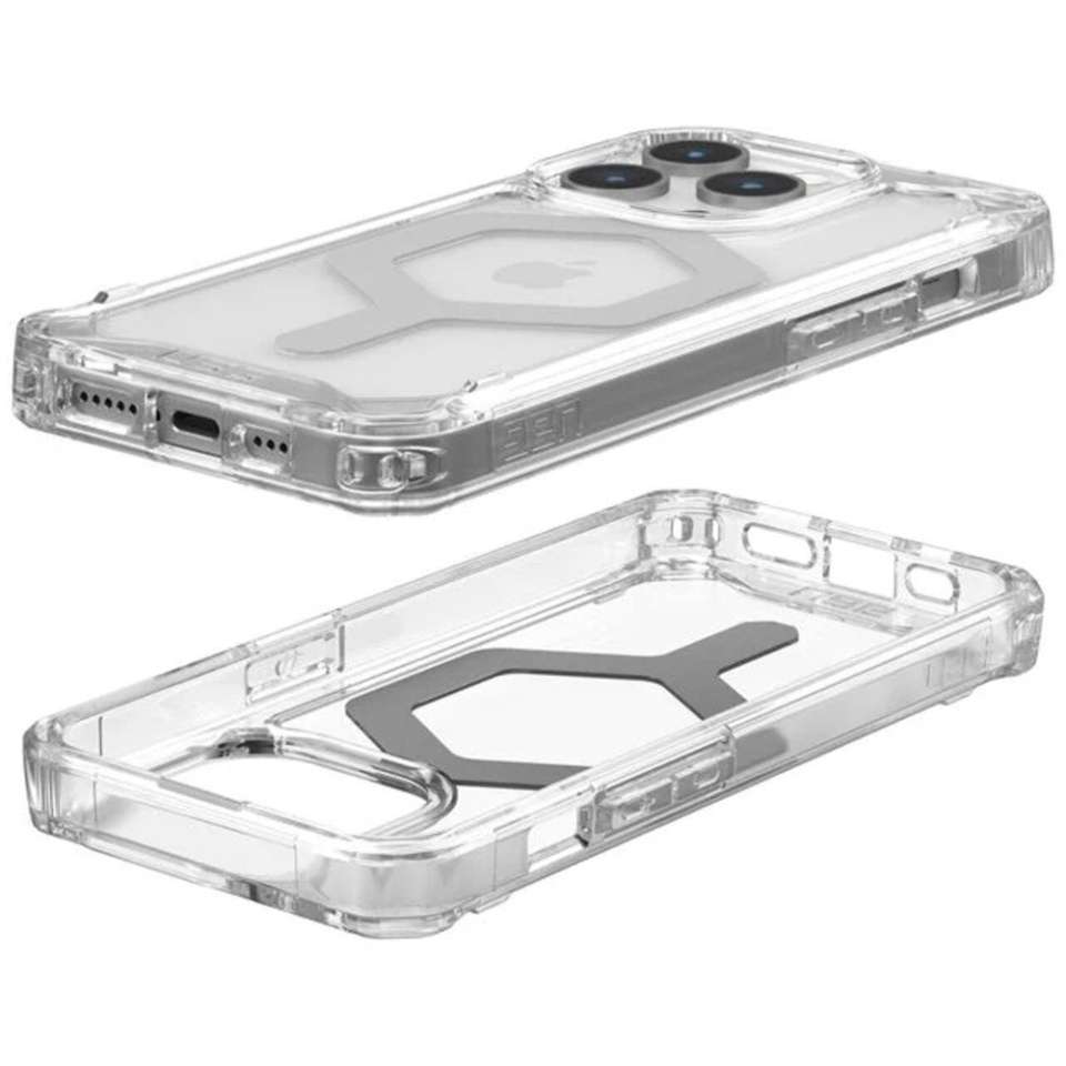 Husa pentru iPhone 15 Pro, Plyo Pro, UAG - Argintiu - 3 | YEO