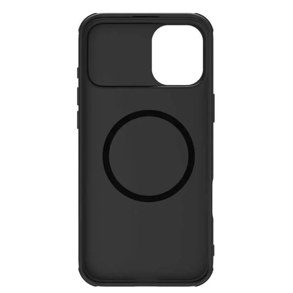 Husa pentru iPhone 16 Plus cu inel magnetic si protectie camera Nillkin CamShield - Negru - 1 | YEO