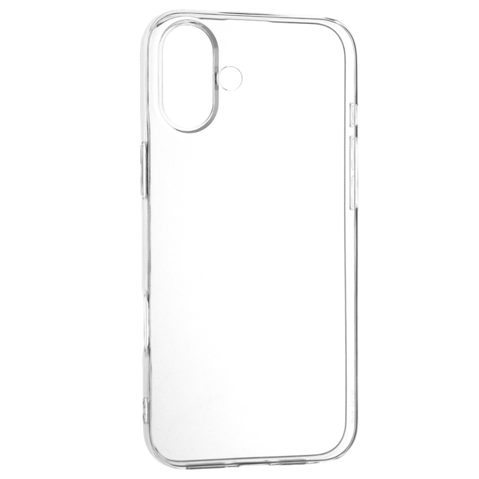 Husa pentru iPhone 16 Plus din silicon transparent, SKDR ClearGuard - Transparent - 1 | YEO