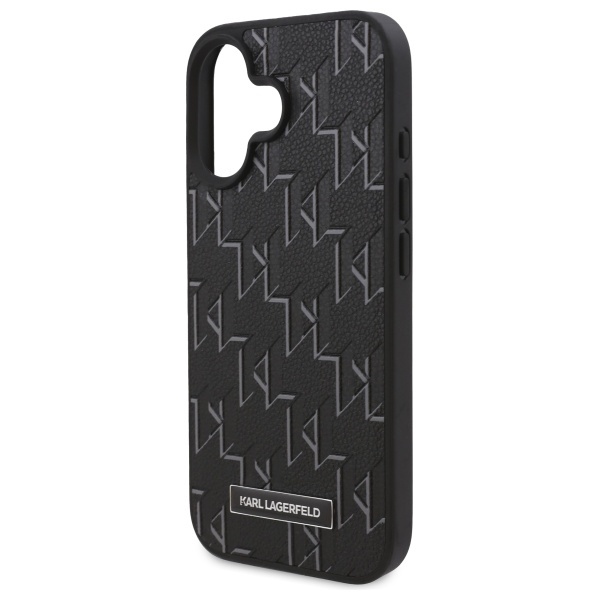 Husa pentru iPhone 16 Plus Leather MagSafe, Karl Lagerfeld - Negru - 3 | YEO