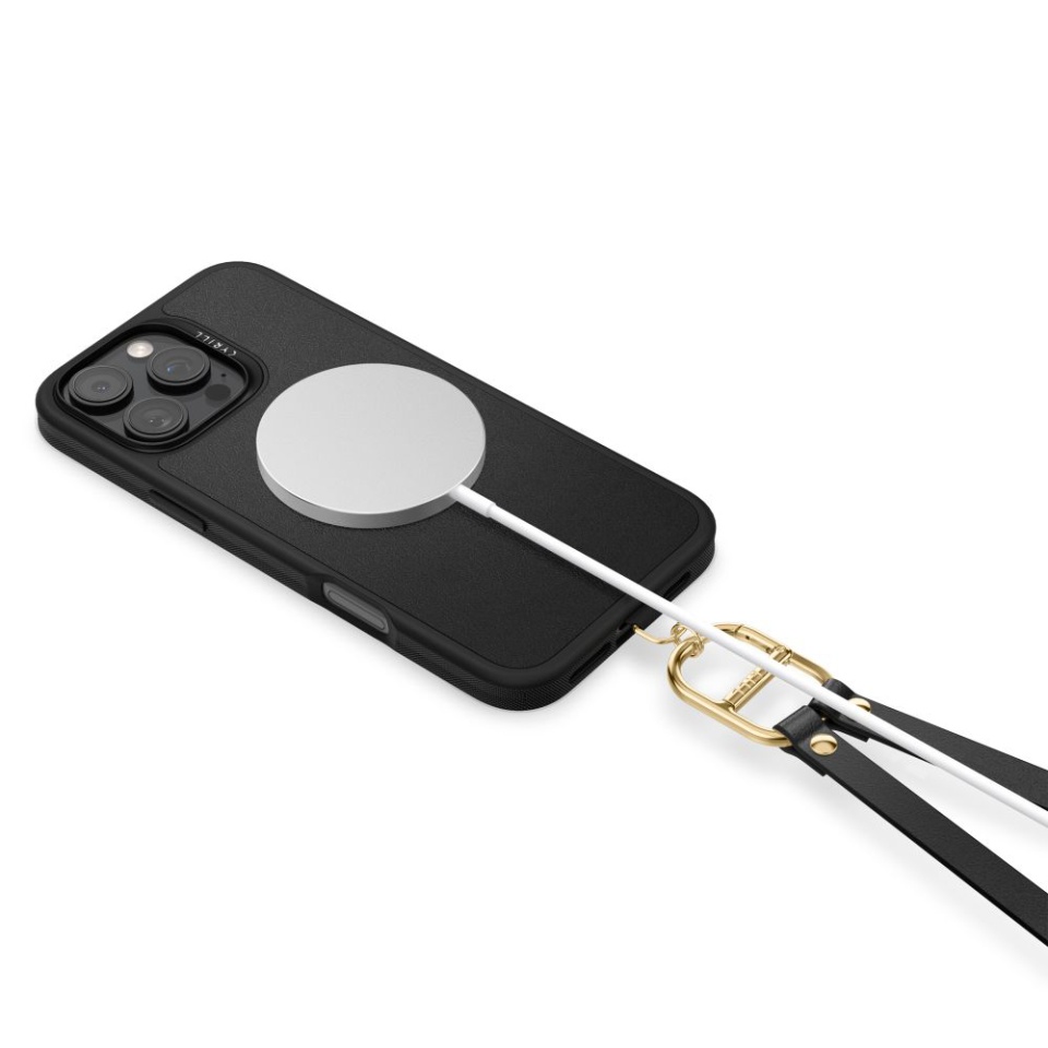 Husa pentru iPhone 16 Pro, Cyrill Kajuk Classic Charm MagSafe - Negru - 2 | YEO