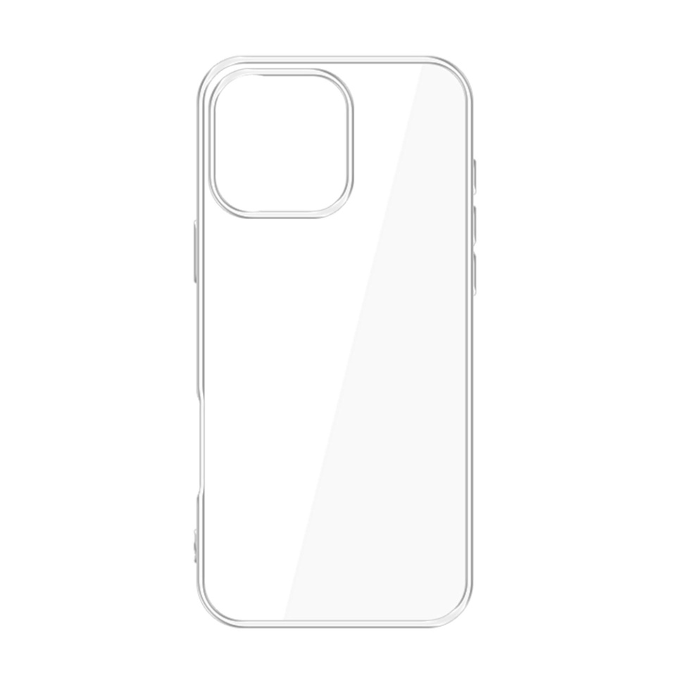 Husa pentru iPhone 16 Pro Max, din silicon, 3mk Clear Case, Transparent - 3 | YEO