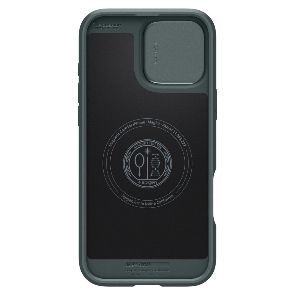 Husa pentru iPhone 16 Pro Max, Spigen Optik Armor - Verde - 3 | YEO