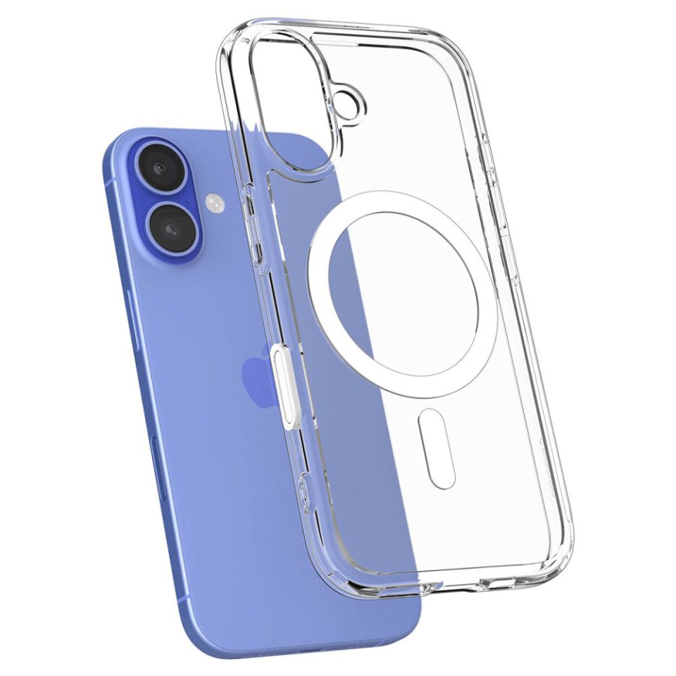 Husa pentru iPhone 16, Ultra Hybrid T MagSafe, Spigen - Alb - 1 | YEO