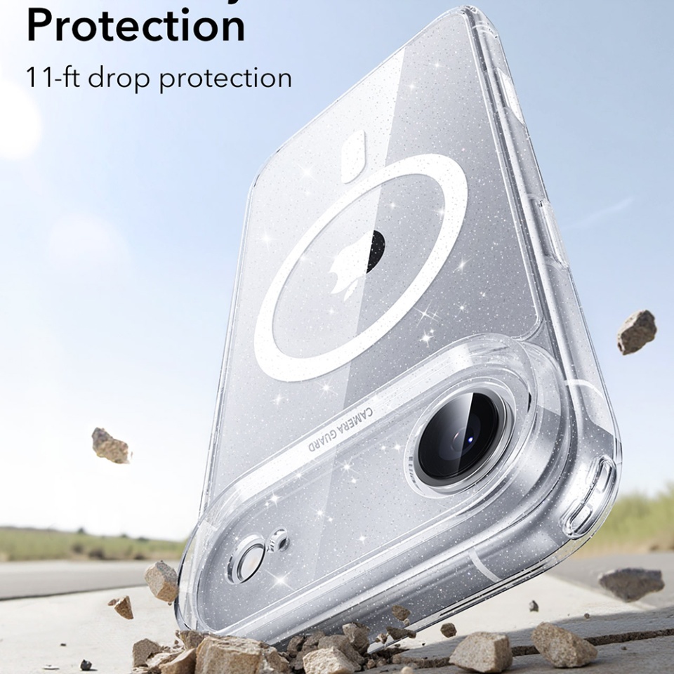 Husa pentru iPhone 17 Air, slim, ESR Classic Hybrid HaloLock, Mata - 2 | YEO