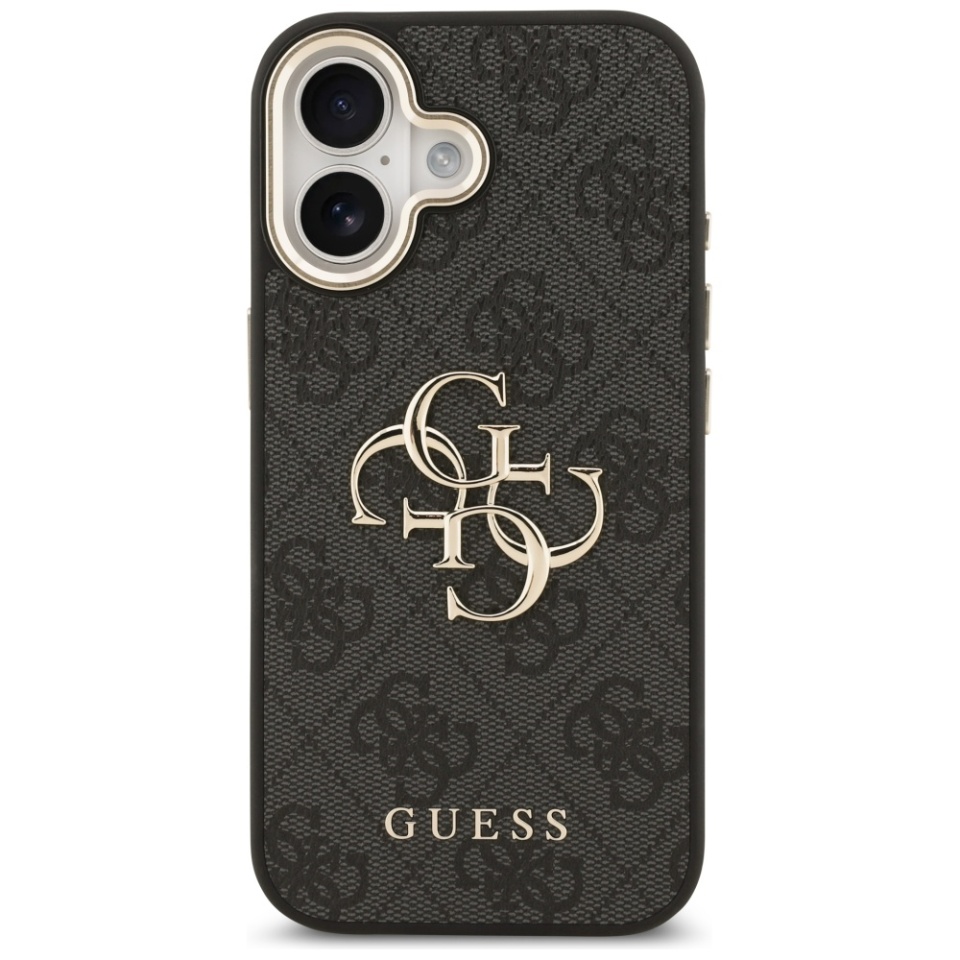 Husa pentru iPhone 17, Guess Hardcase Guess Big 4G Classic Logo, Protectie Slim, Compatibila, Negru - 1 | YEO