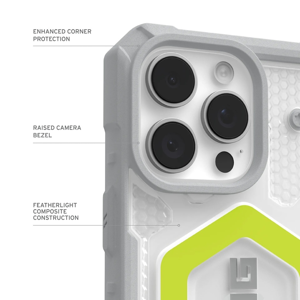 Husa pentru iPhone 17 Pro, Pathfinder MagSafe, UAG - Galben - 3 | YEO