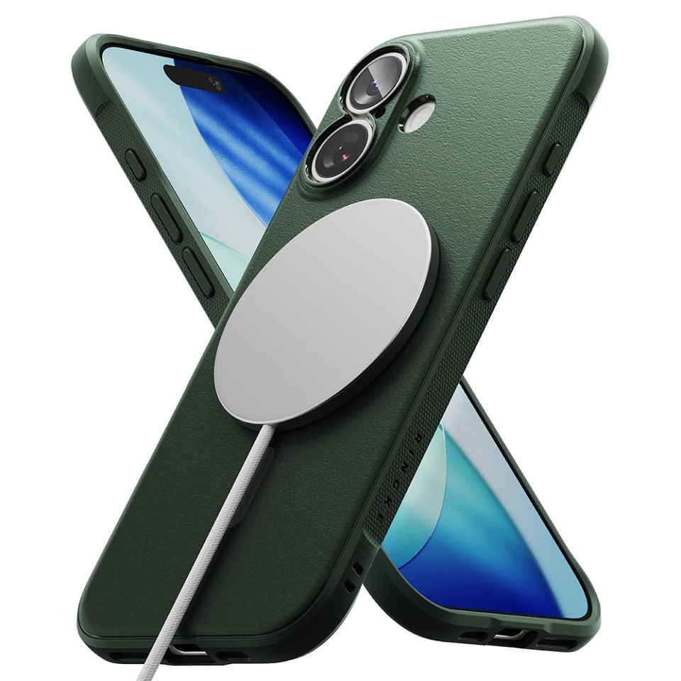 Husa pentru iPhone 17, Ringke Onyx, Verde - 1 | YEO