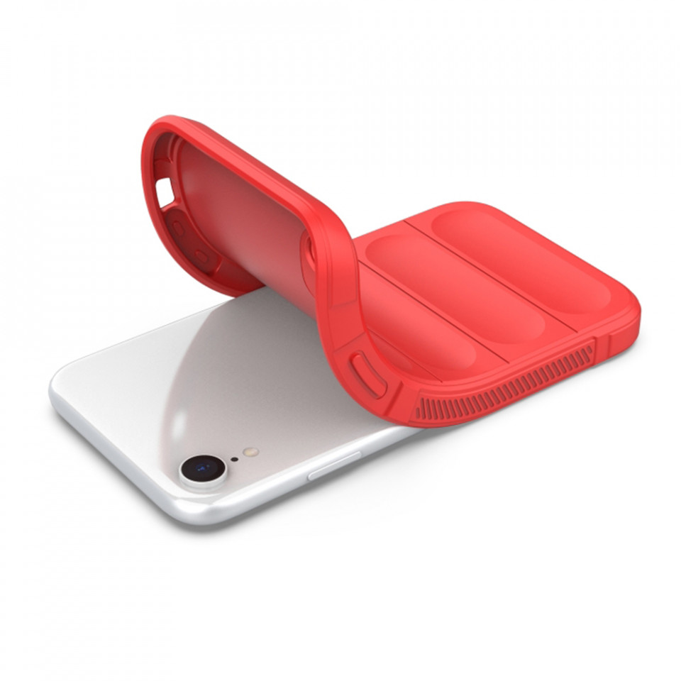 Husa pentru iPhone XR eleganta, din silicon mat, SKDR Vogue - Negru - 3 | YEO