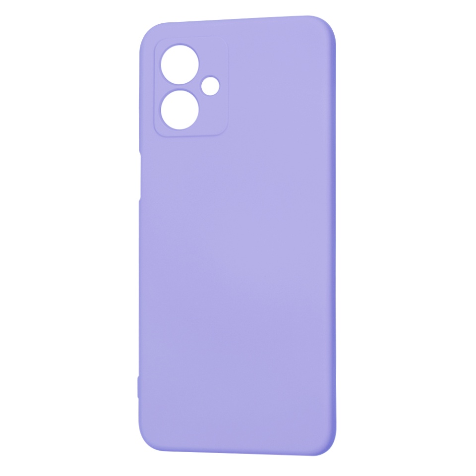 Husa pentru Motorola Moto G55 din Silicon Catifelat, Protectie Premium, Skyddar SoftElegance - Violet - 1 | YEO