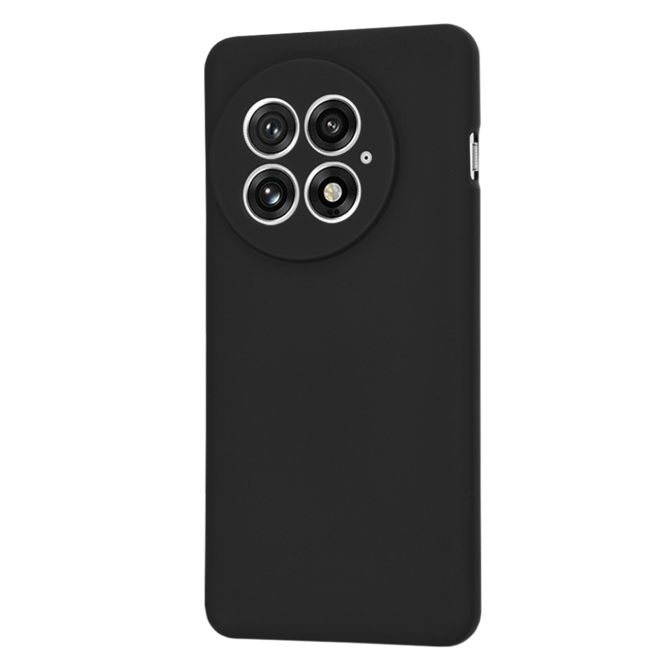 Husa pentru OnePlus 13 din Silicon Catifelat, Protectie Premium, SoftElegance - Negru - 2 | YEO