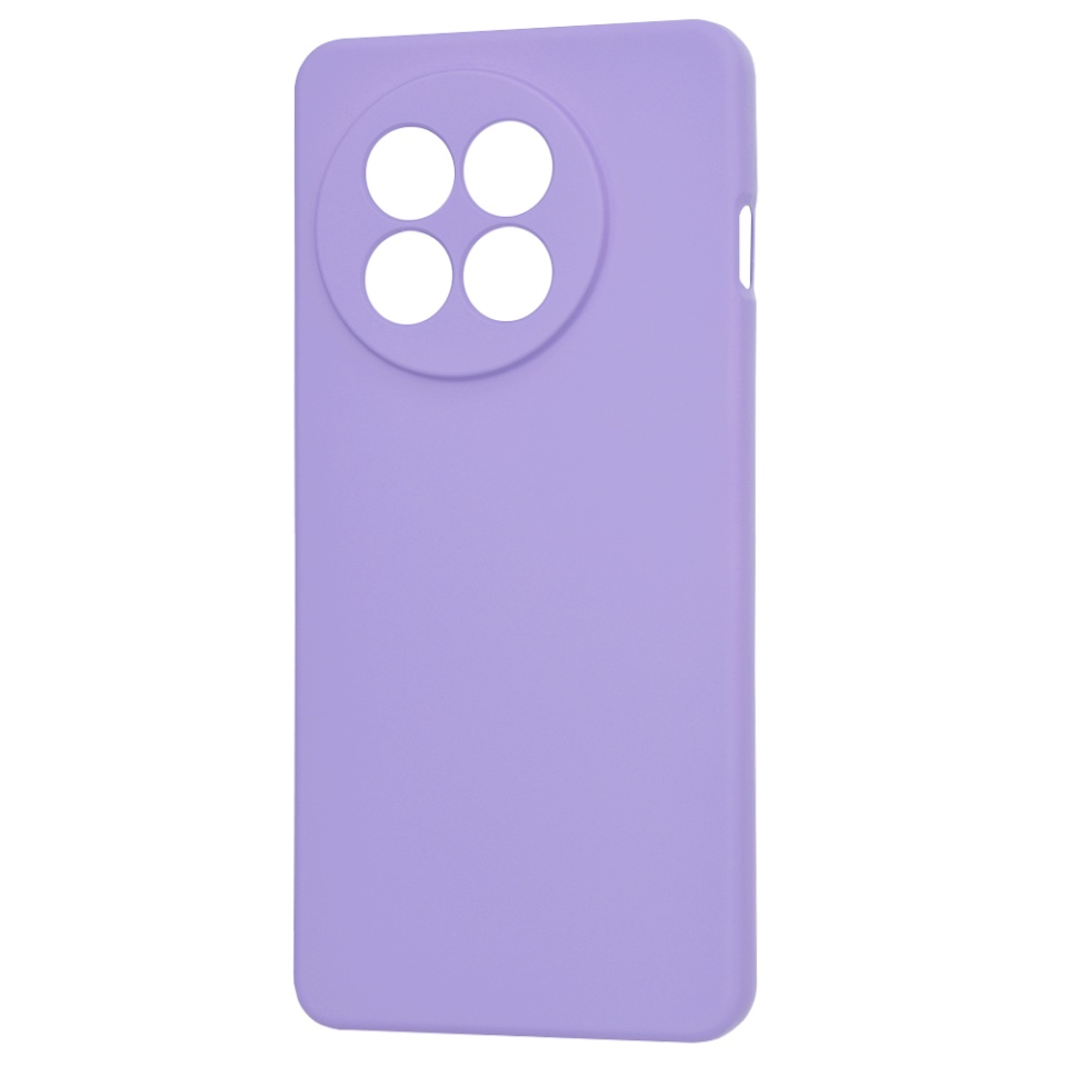 Husa pentru OnePlus 13R, SKYDDAR INNOVATION, SoftElegance din Silicon Catifelat, set cu sticker, Violet - 3 | YEO