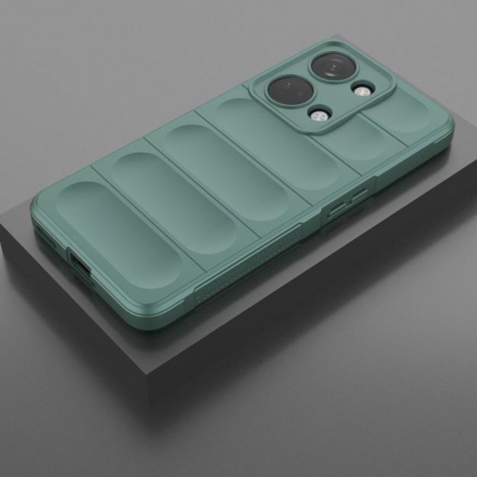 Husa pentru OnePlus Nord 3 eleganta, din silicon mat, SKDR Vogue - Verde - 3 | YEO