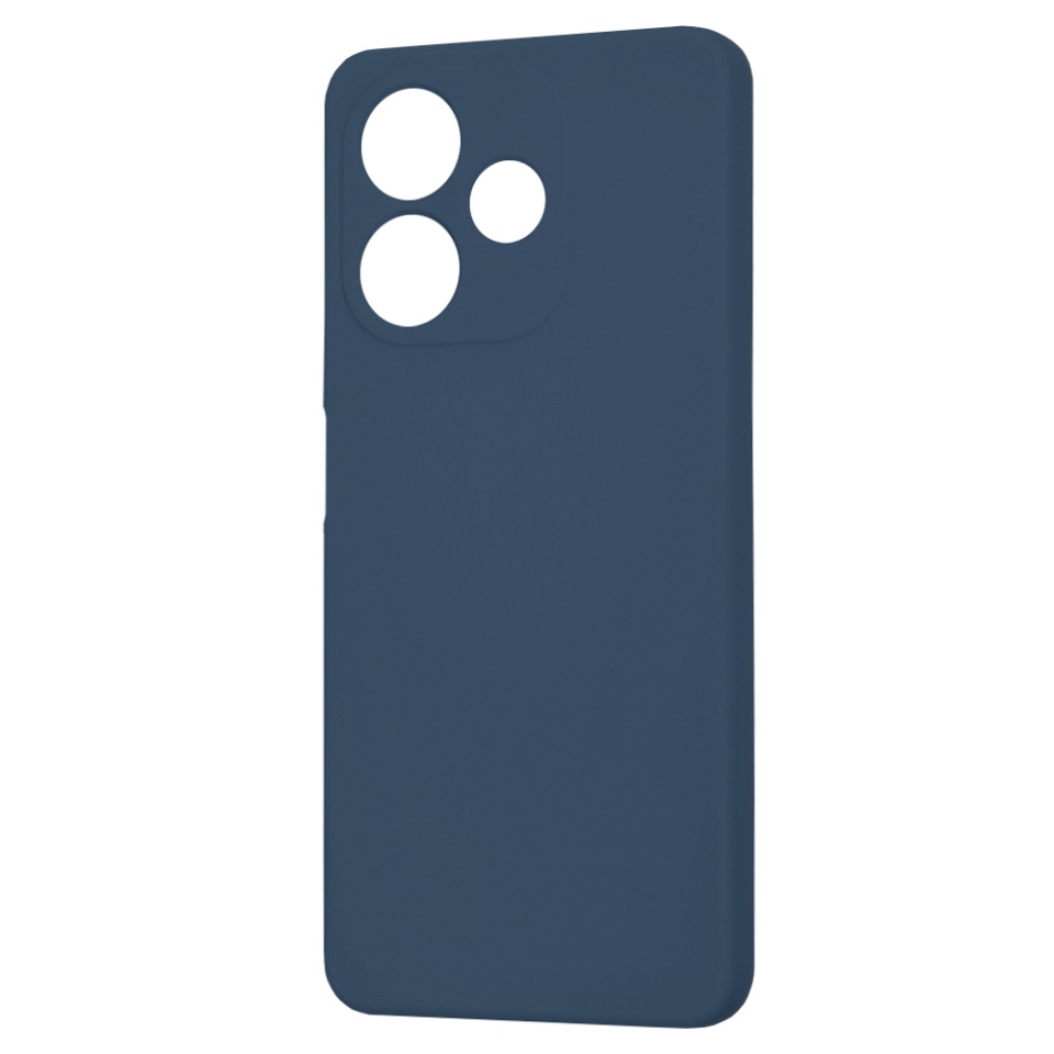 Husa pentru Oppo A5 Pro 5G / A5 Pro 4G, SKYDDAR INNOVATION, din Silicon Catifelat, SoftElegance , Bleumarin, set cu sticker - 3 | YEO