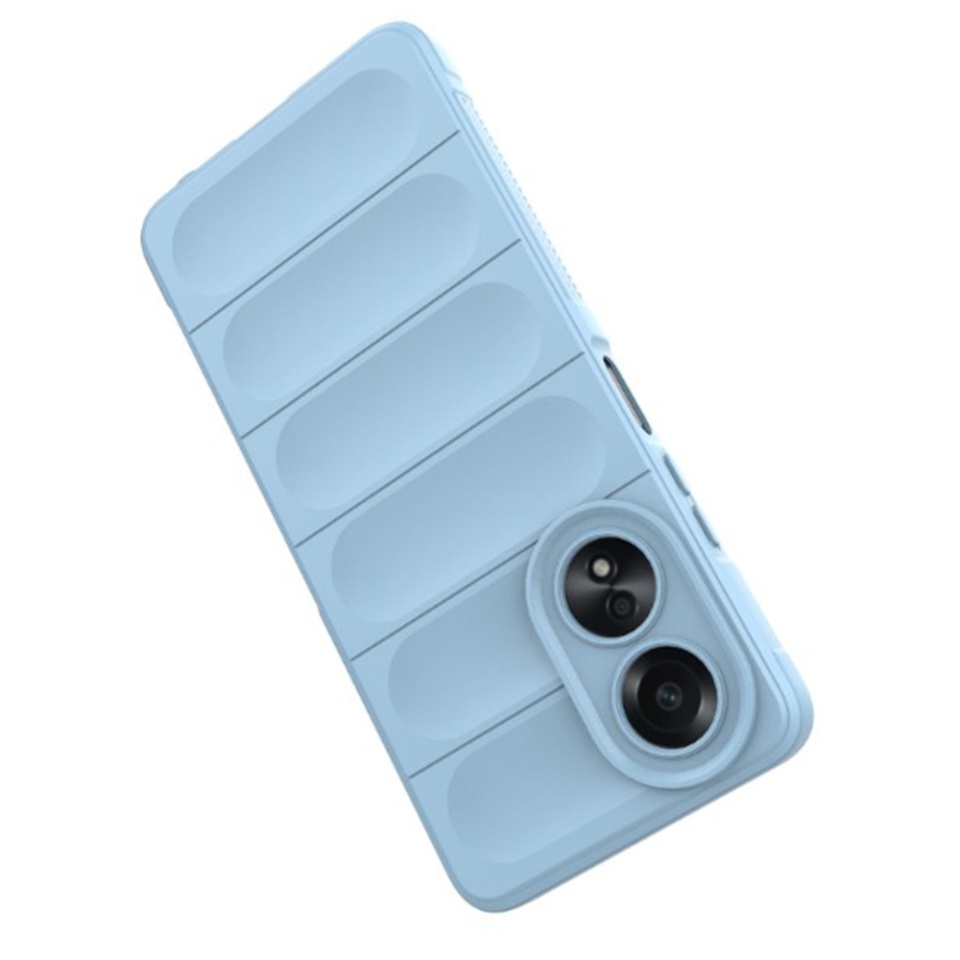 Husa pentru Oppo A60 eleganta, din silicon mat, SKDR Vogue - Rosu - 1 | YEO