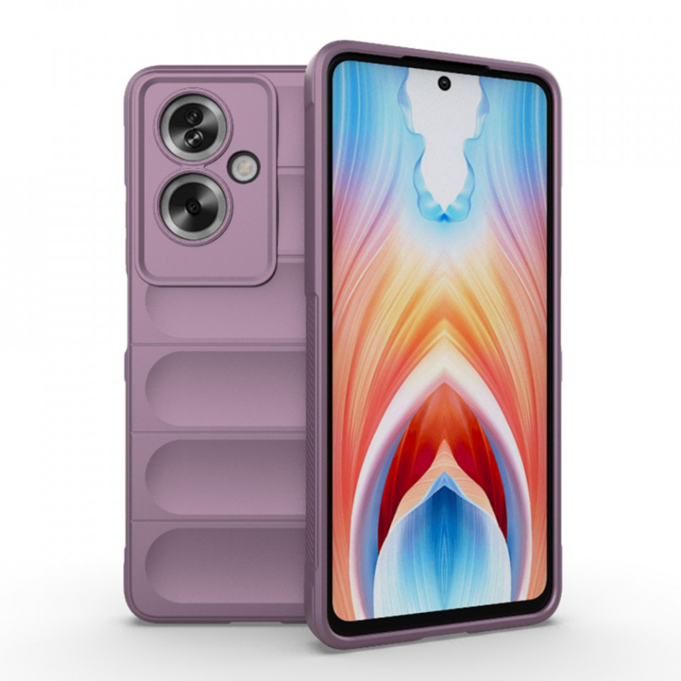 Husa pentru Oppo A79 5G / OnePlus Nord N30 SE eleganta, din silicon mat, SKDR Vogue - Mov