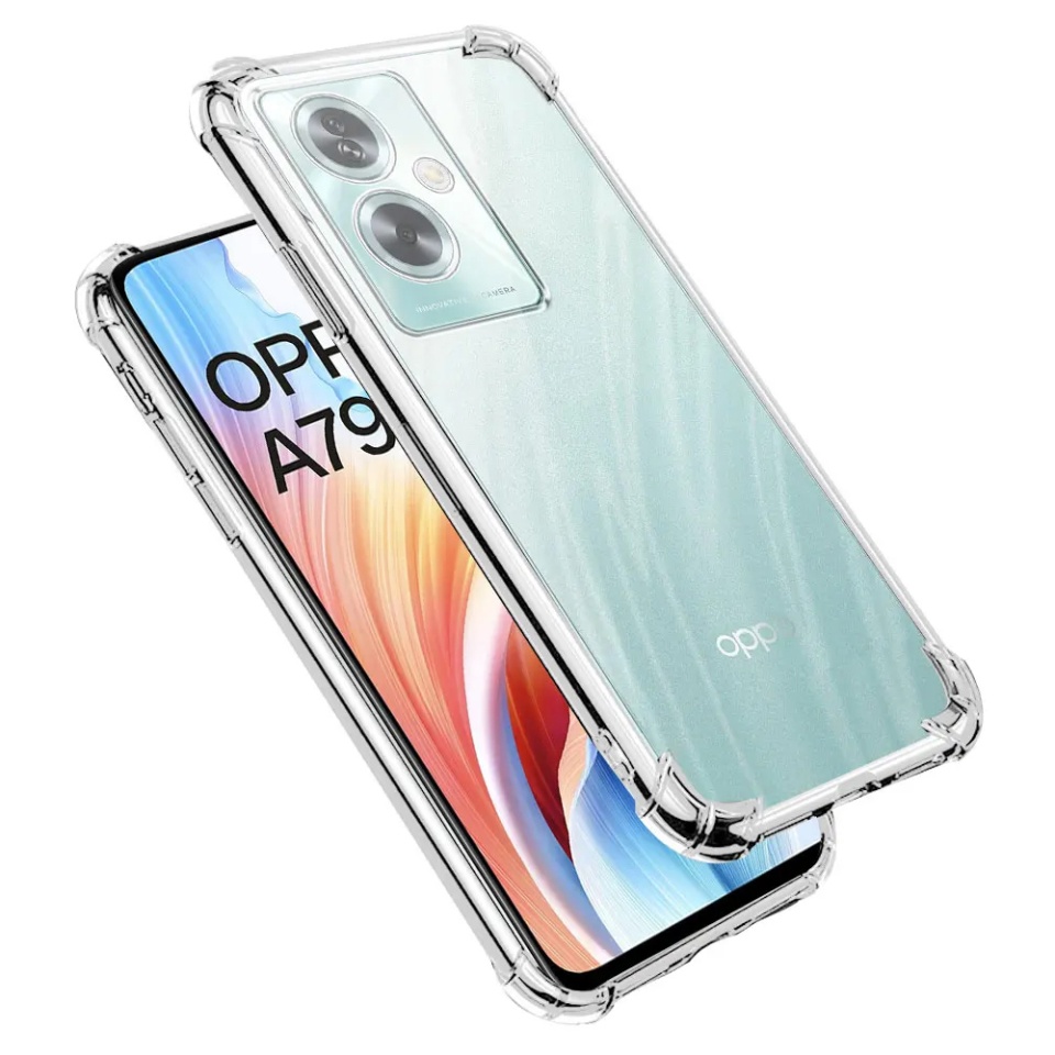 Husa pentru Oppo A79 5G / OnePlus Nord N30 SE , SKYDDAR INNOVATION, Shockproof Clear din Silicon Slim, Transparenta, set cu sticker - 3 | YEO