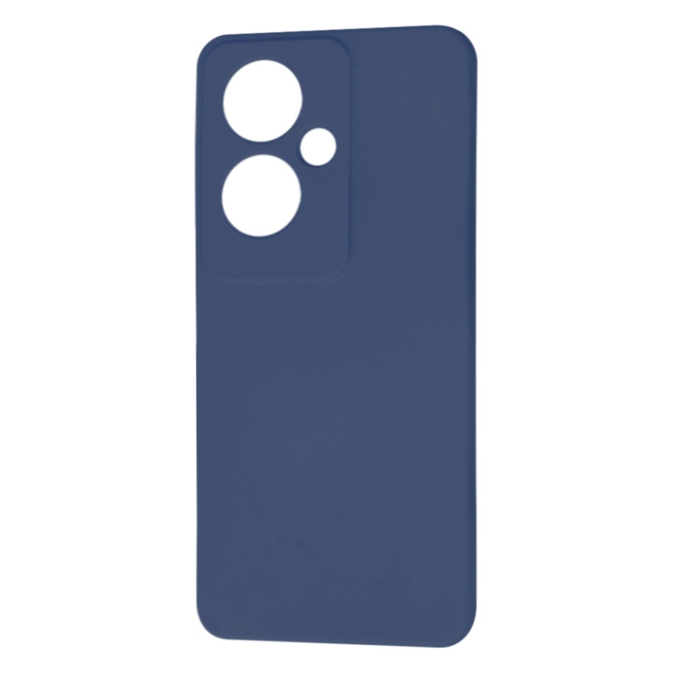 Husa pentru Oppo Reno11 F din Silicon Catifelat, Protectie Premium, Skyddar SoftElegance - Bleumarin - 1 | YEO