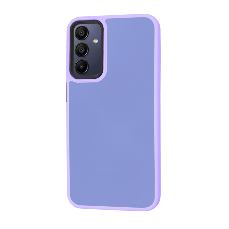 Husa pentru Samsung Galaxy A15 4G / Galaxy A15 5G, ce Absoarbe Cele mai Aspre Socuri, Skyddar Frosted - Mov deschis - 1 | YEO