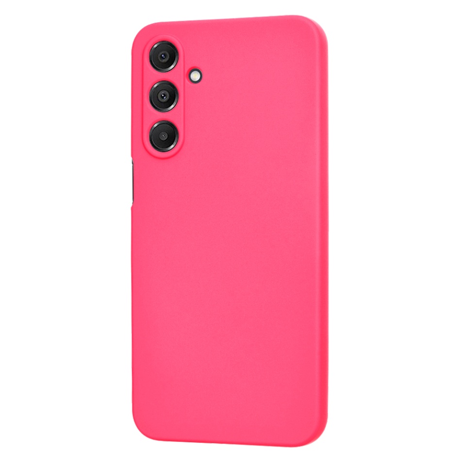 Husa pentru Samsung Galaxy A16 4G / Galaxy A16 5G din Silicon Catifelat, Protectie Premium, Skyddar SoftElegance Magsafe - Fucsia - 1 | YEO