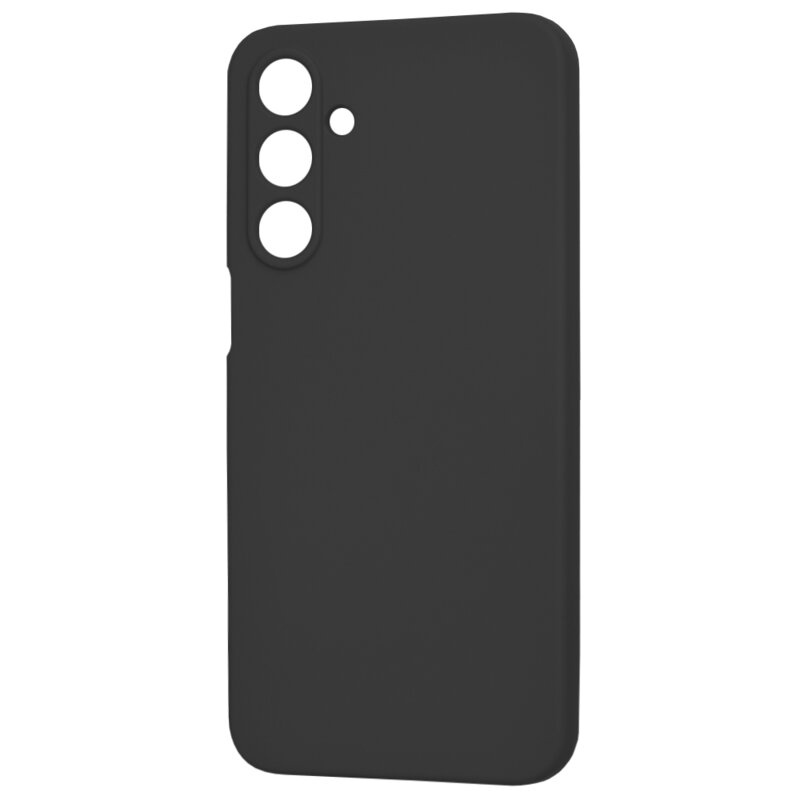 Husa pentru Samsung Galaxy A16 4G / Galaxy A16 5G din Silicon Catifelat, Protectie Premium, Skyddar SoftElegance - Negru - 2 | YEO