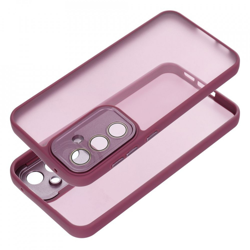 Husa pentru Samsung Galaxy A25 5G, protectie camera, Skyddar Velvet Shield - Mov - 1 | YEO