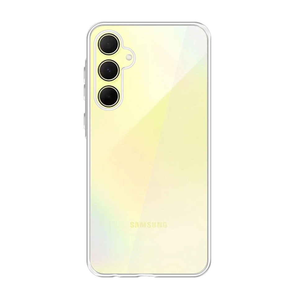 Husa pentru Samsung Galaxy A35 5G, din silicon, 3mk Clear Case, Transparent - 2 | YEO