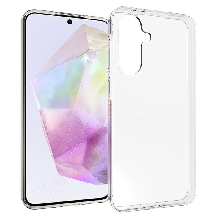 Husa pentru Samsung Galaxy A36 5G din silicon transparent, SKDR ClearGuard - Transparent