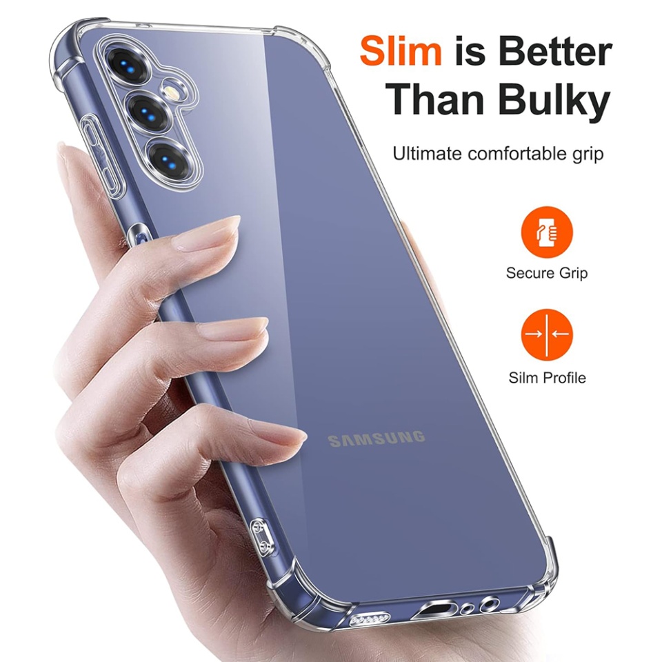 Husa pentru Samsung Galaxy A40 , SKYDDAR INNOVATION, Shockproof Clear din Silicon Slim, Transparenta, set cu sticker - 3 | YEO