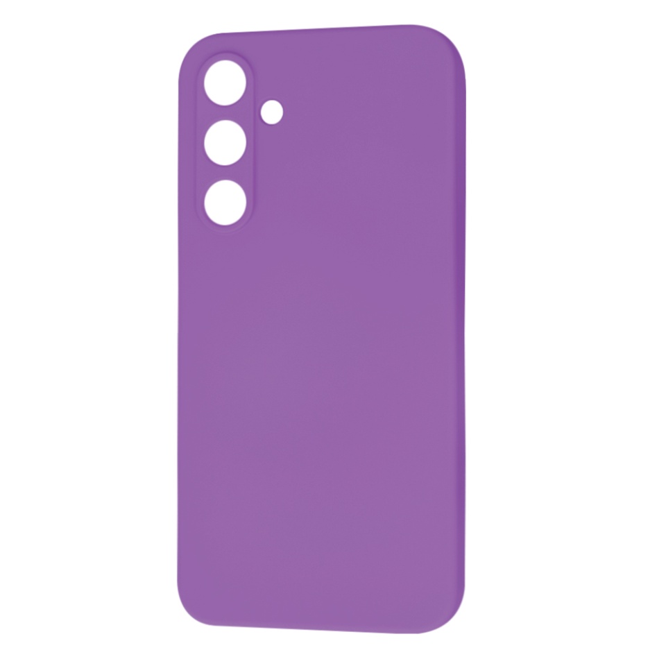 Husa pentru Samsung Galaxy A55 5G din Silicon Catifelat, Protectie Premium, Skyddar SoftElegance Magsafe - Mov - 2 | YEO